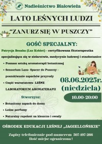Lato Leśnych Ludzi – Zanurz się w Puszczy