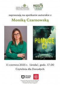 Spotkanie autorskie z Moniką Czarnowską