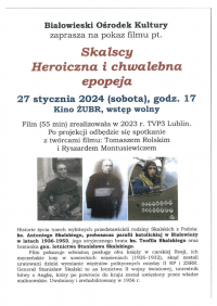 film pt. "Skalscy. Heroiczna i chwalebna epopeja"