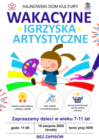 WAKACYJNE IGRZYSKA ARTYSTYCZNE