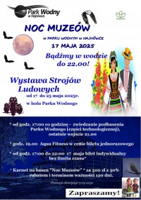 Noc Muzeów w Parku Wodnym w Hajnówce