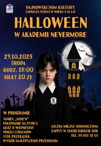 HALLOWEEN w Akademii Nevermore