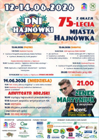 DNI HAJNÓWKI 2026 – Świętujemy 75-lecie Miasta