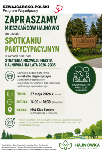 Spotkanie partycypacyjne w ramach prac nad Strategią Rozwoju Miasta Hajnówka na lata 2026–2035