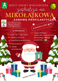 Mikołajkowa Zabawa Profilaktyczna