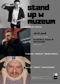 Muzeum i Ośrodek Kultury Białoruskiej w Hajnówce zaprasza na kolejny stand-upowy wieczór pełen śmiechu!