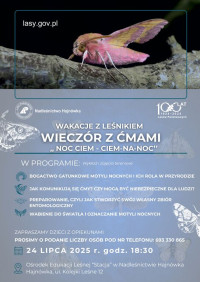 Wakacje z Leśnikiem - wieczór z ćmami