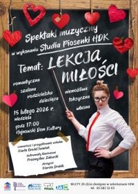 Spektakl muzyczny w wykonaniu Studia Piosenki HDK