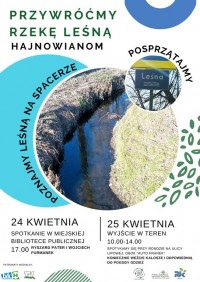 Przywróćmy rzekę Leśną Hajnowianom