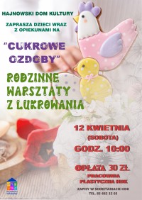 Rodzinne warsztaty z lukrowania