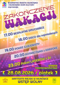 ZAKOŃCZENIE WAKACJI