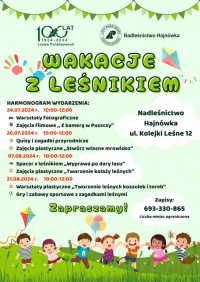 WAKACJE Z LEŚNIKIEM