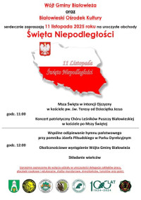 Uroczyste obchody Święta Niepodległości