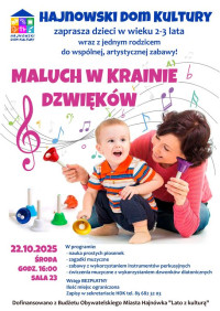 Maluch w krainie dźwięków