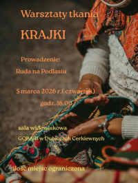Warsztaty tkania KRAJKI
