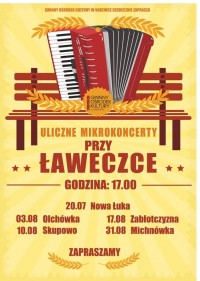 Uliczne Mikrokoncerty przy Ławeczce