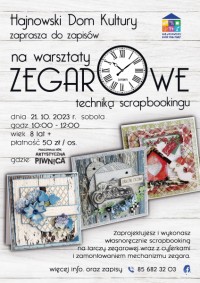 Warsztaty zegarowe