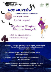 Noc Muzeów w Parku Wodnym w Hajnówce