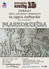 zajęcia rzeźbiarskie