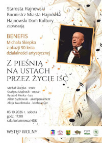 BENEFIS Michała Skiepko z okazji 50 lecia działalności artystycznej