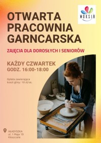 Zajęcia w pracowni garncarskiej