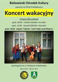 Koncert wakacyjny 