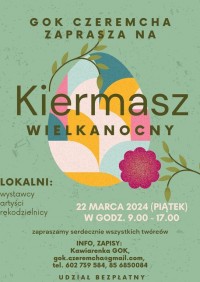 Kiermasz Wielkanocny w Czeremsze