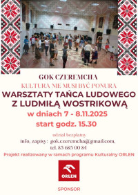 Warsztaty tańca ludowego w Czeremsze