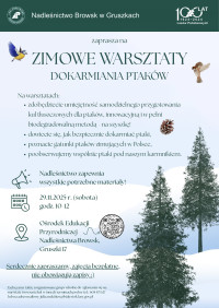 Zimowe warsztaty dokarmiania ptaków