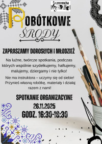 Robótkowe środy w GOK Czeremcha - spotkanie organizacyjne 