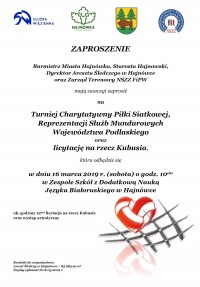 Turniej Charytatywny Piłki Siatkowej