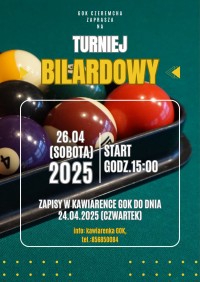 Turniej bilardowy 
