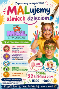 „Malujemy uśmiech dzieciom” - animacje dla dzieci