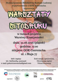 Warsztaty sitodruku