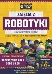 Zajęcia z robotyki w Hajnowskim Domu Kultury