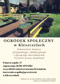 Ogródek społeczny w Kleszczelach
