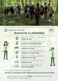 Wakacje z Leśnikiem - leśny spacer 