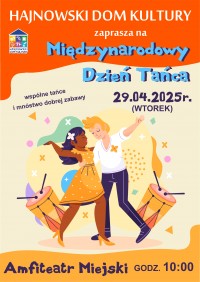 Międzynarodowy Dzień Tańca 29.04