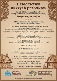 Sympozjum pt. Dziedzictwo Naszych Przodków