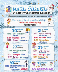 Ferie Zimowe 2026 w HDK