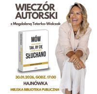 Wieczór autorski z Magdaleną Teterko-Walczak