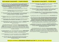 Ferie zimowe 2026 w Białowieży