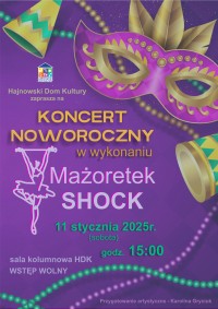 Koncert Noworoczny - Mażoreteki Shock