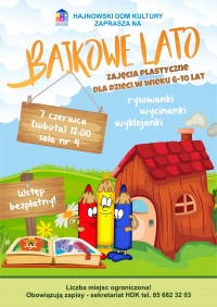 Zajęcia dla dzieci „Bajkowe lato”