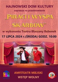Przedstawienie "Piraci i wyspa skarbów"