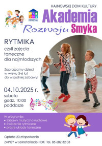 Akademia Rozwoju Smyka –  RYTMIKA