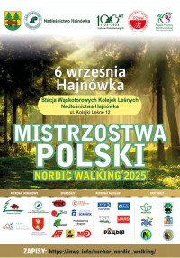 MISTRZOSTWA POLSKI NORDIC WALKING 2025 HAJNÓWKA