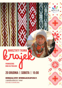 Warsztaty tkania krajek