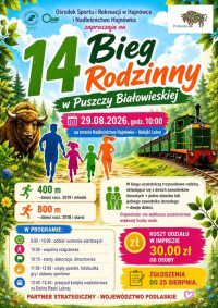 14 Bieg Rodzinny w Puszczy Białowieskiej 