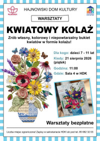 WARSZTATY KWIATOWY KOLAŻ